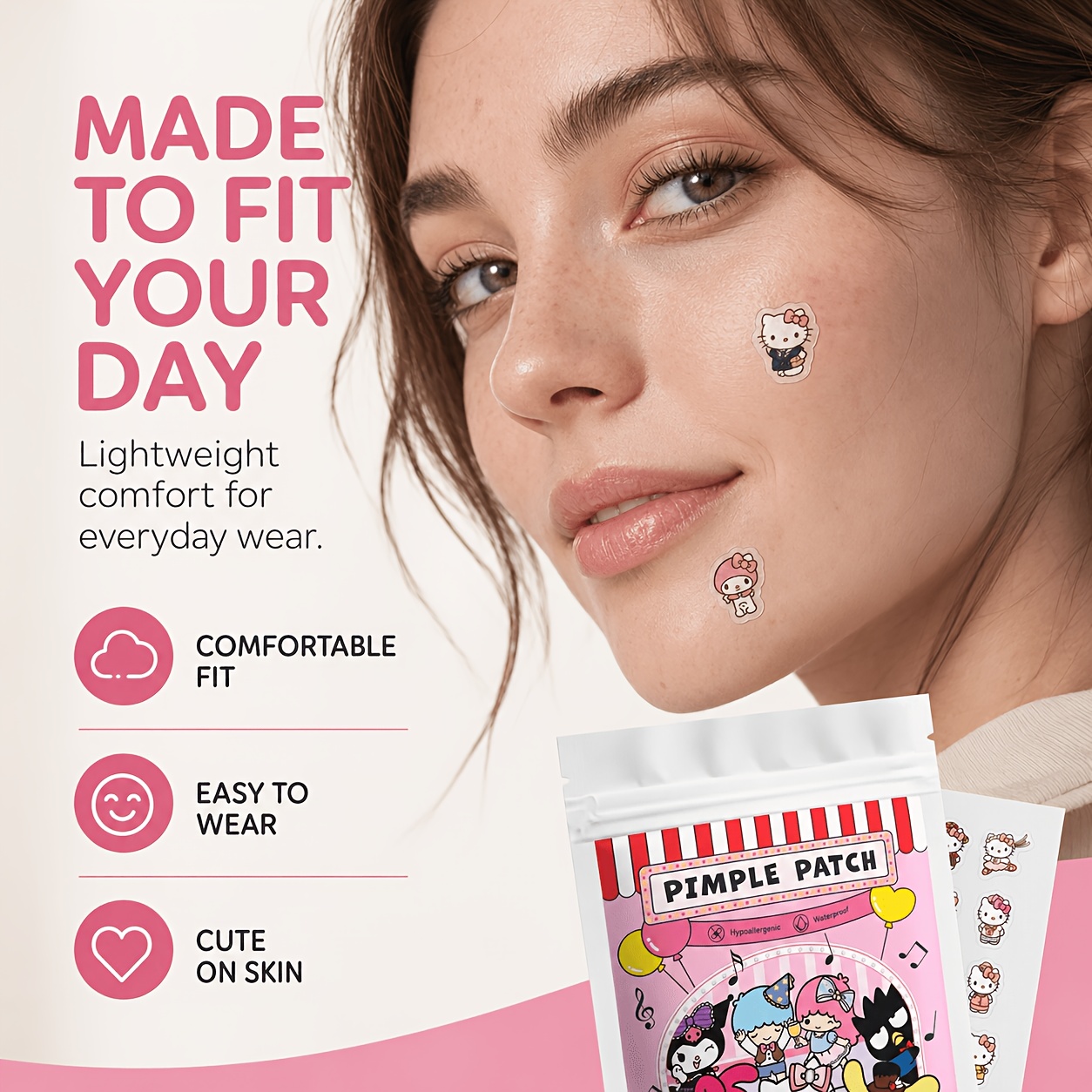40/120PCS Hello Kitty acne pat - Skincare You recension och pris