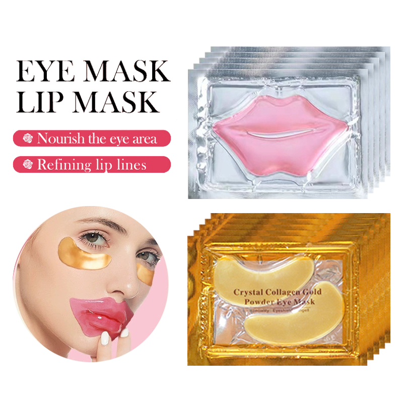 10/20pcs Golden Crystal Collag - Skincare Oil Control recension och pris