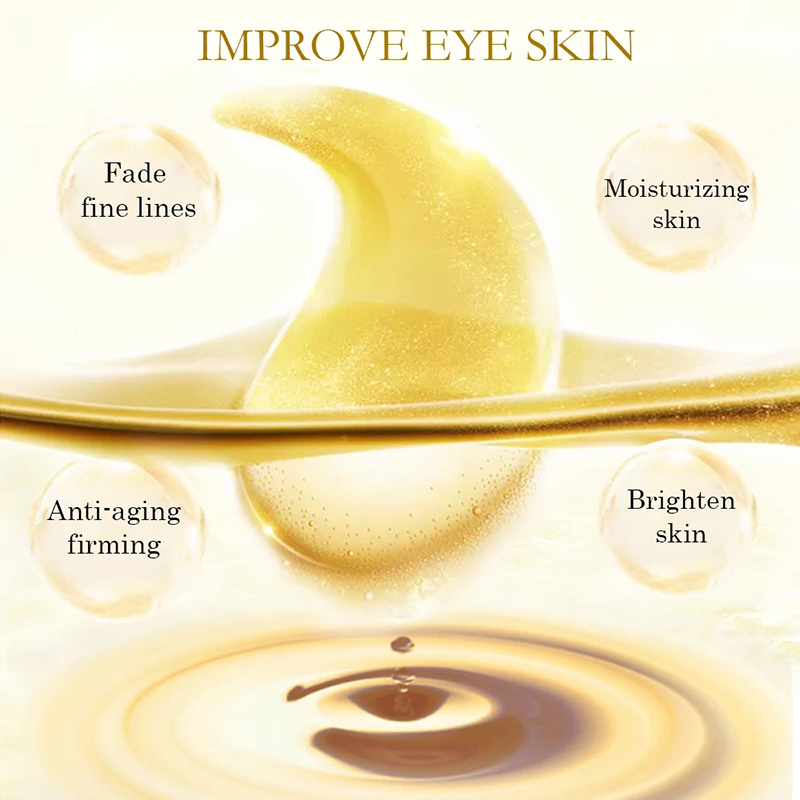 10/20pcs Golden Crystal Collag - Skincare Oil Control recension och pris