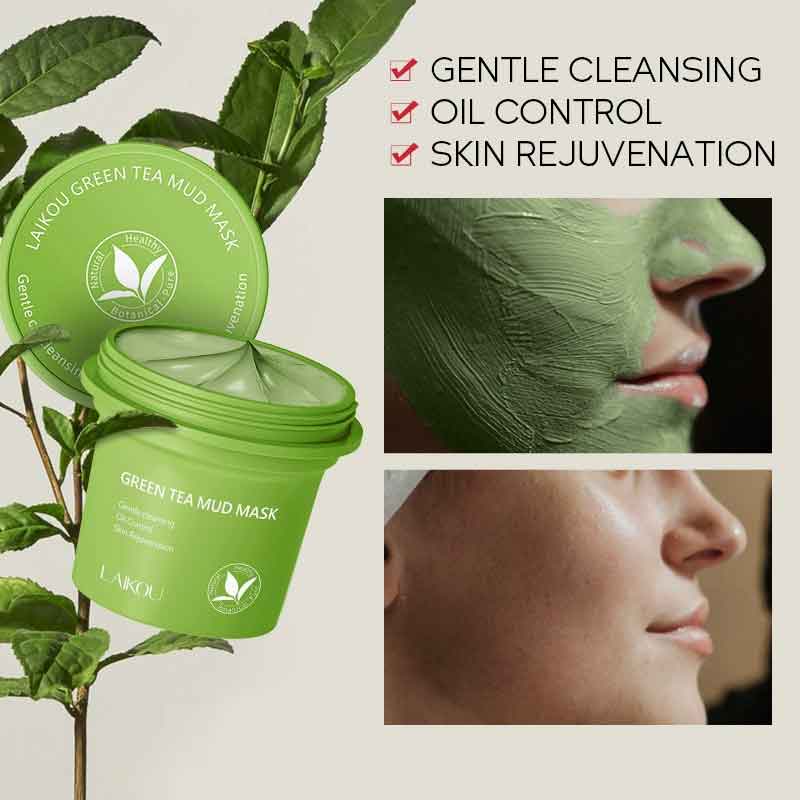 Green Tea Mud Mask Cleansing M - Mud Mask Kaolin recension och pris
