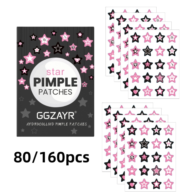 80/160pcs Star Acne Patch Set  - Skincare You recension och pris