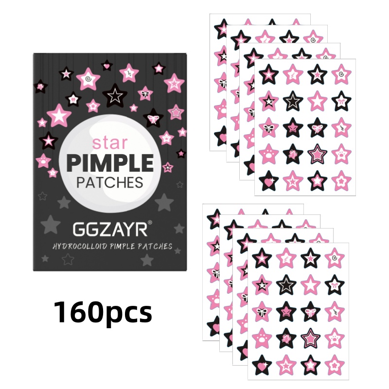 80/160pcs Star Acne Patch Set  - Skincare You recension och pris