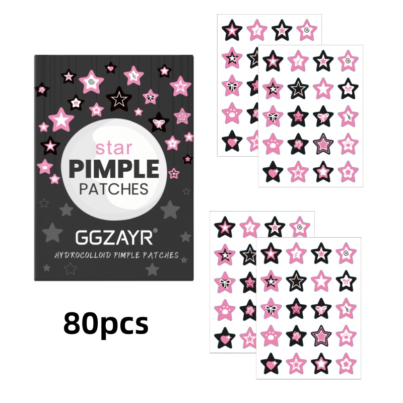 80/160pcs Star Acne Patch Set  - Skincare You recension och pris
