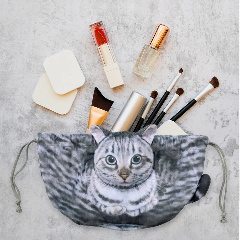 Cat-Shaped Cosmetic Storage Ba - Skincare Animate recension och pris