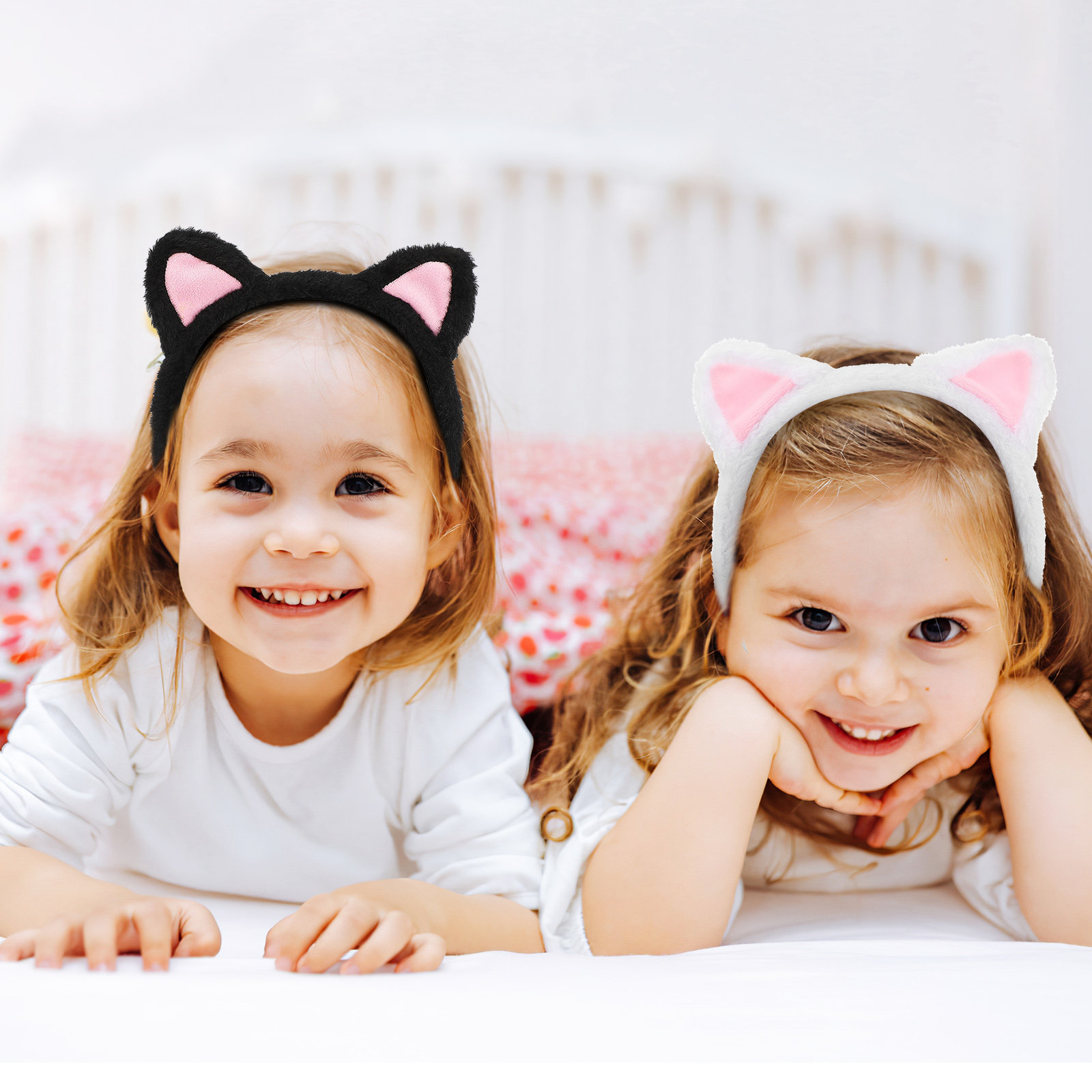 2Pcs Love Heart Cat Ear Headba - Skincare Animate recension och pris