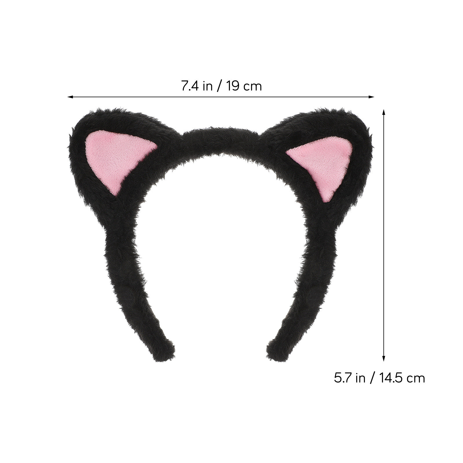 2Pcs Love Heart Cat Ear Headba - Skincare Animate recension och pris