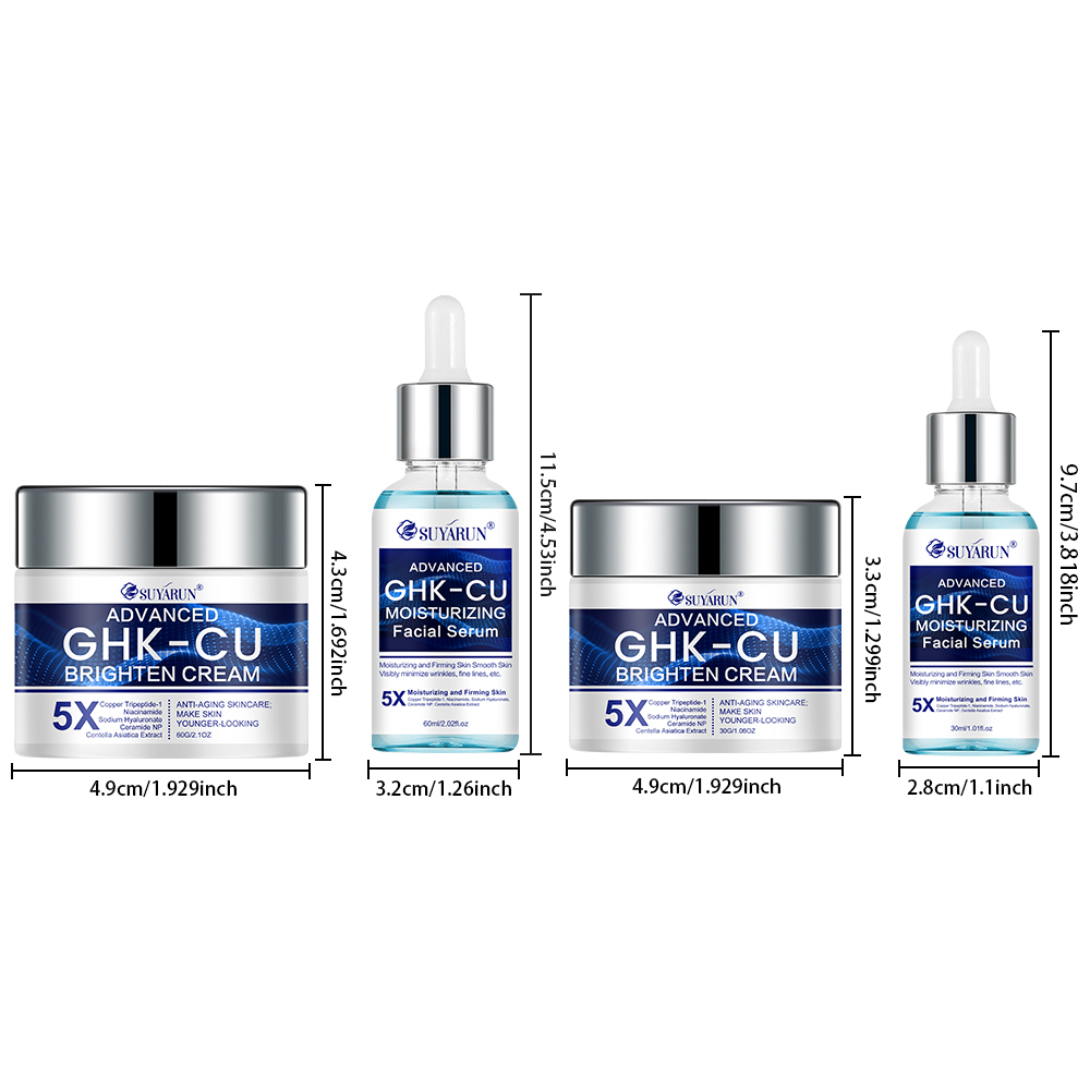 SUYARUN GHK-CU Cream & Serum - - Skincare Oil Control recension och pris