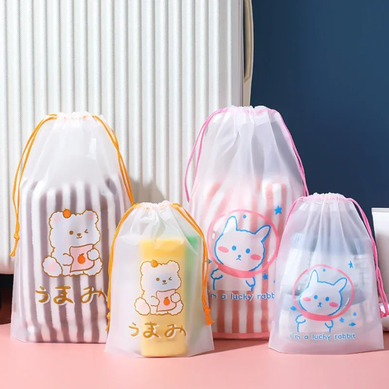 3pcs/set Cute Drawstring Bag T - Skincare Animate recension och pris