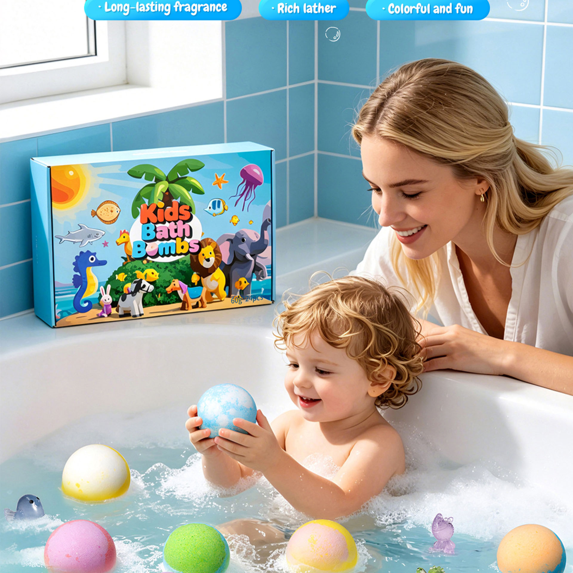 Animal luminous toy bath salt  - Skincare Animate recension och pris