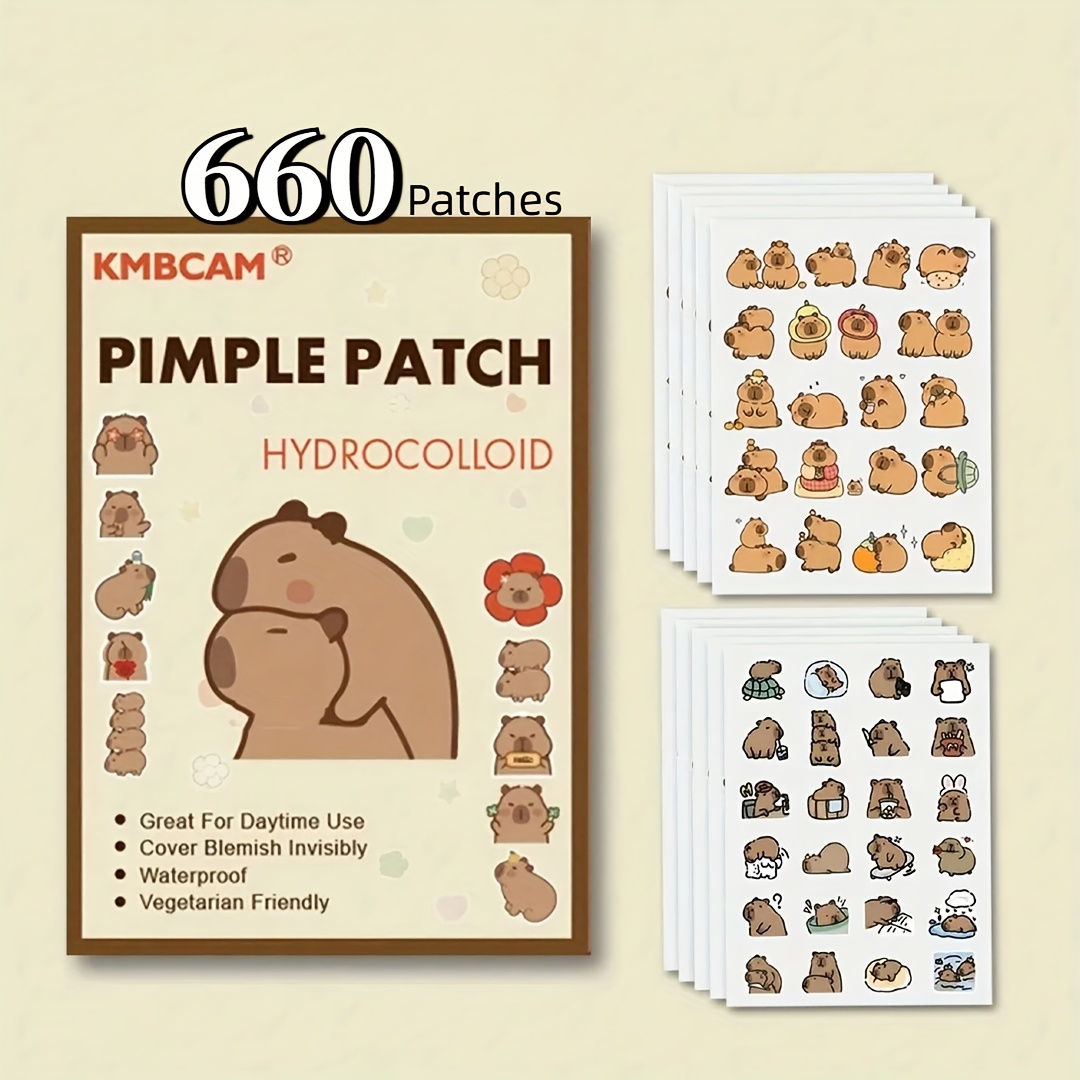 Capybara Shaped Pimple Patches - Skincare You recension och pris