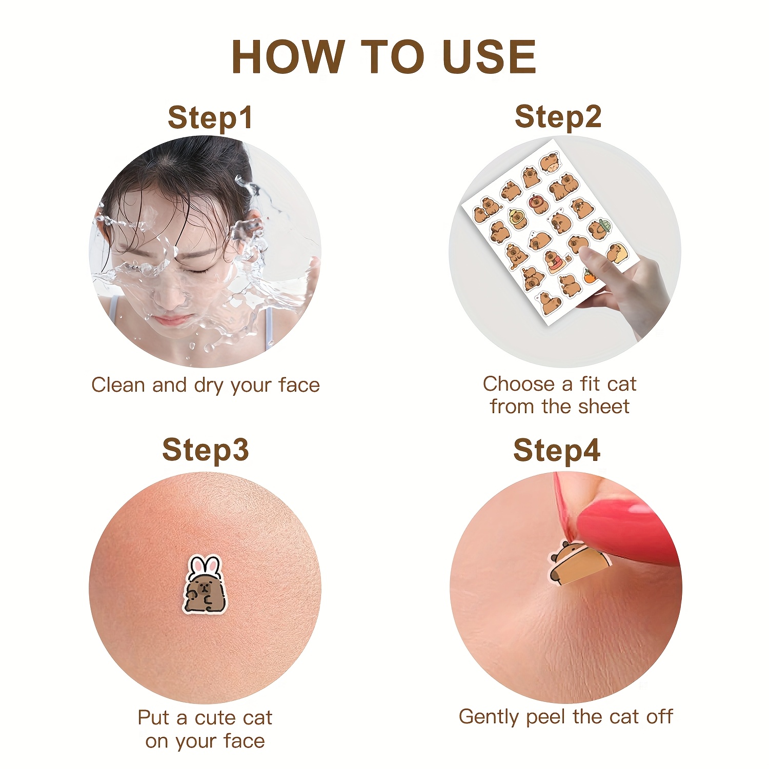 Capybara Shaped Pimple Patches - Skincare You recension och pris