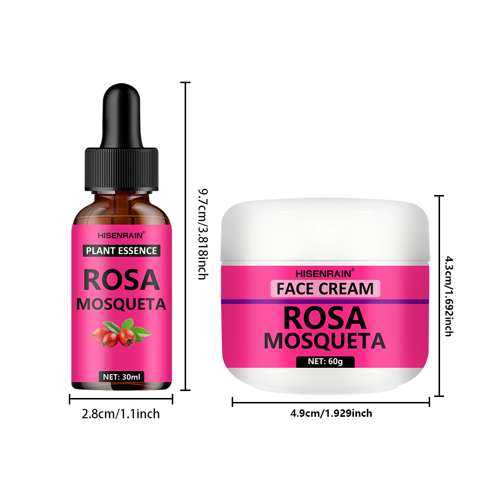 HISENRAIN Rosehip Skincare Set - Skincare Oil Control recension och pris