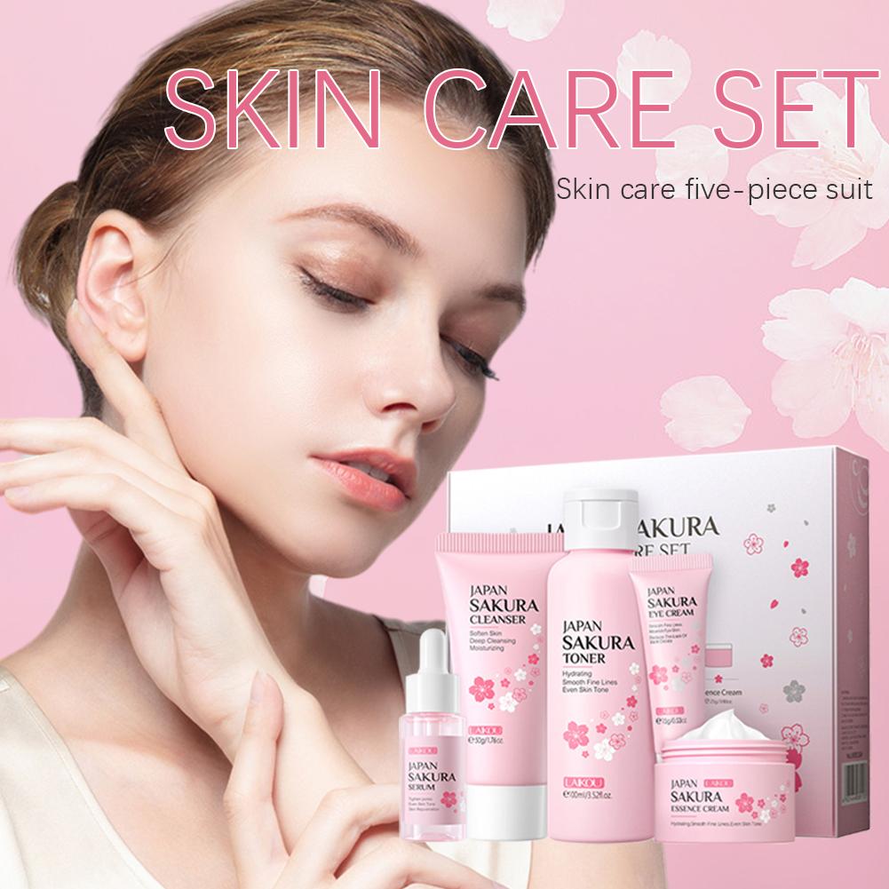 5/3pcs/Set Sakura Skin Care Se - Skincare Garnier recension och pris