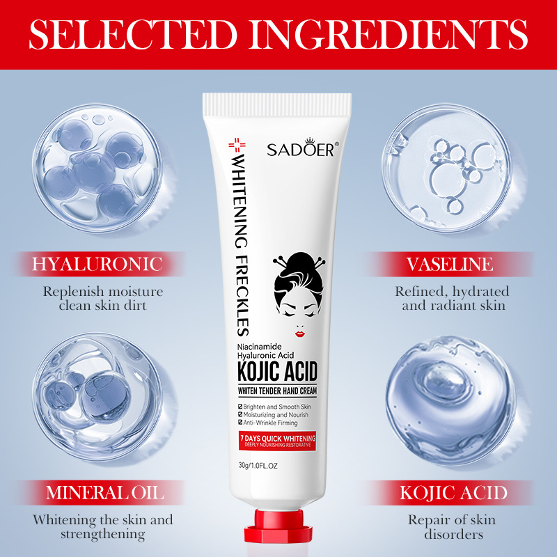 1/2/3/5pcs SADOER Kojic Acid H - Skincare Oil Control recension och pris