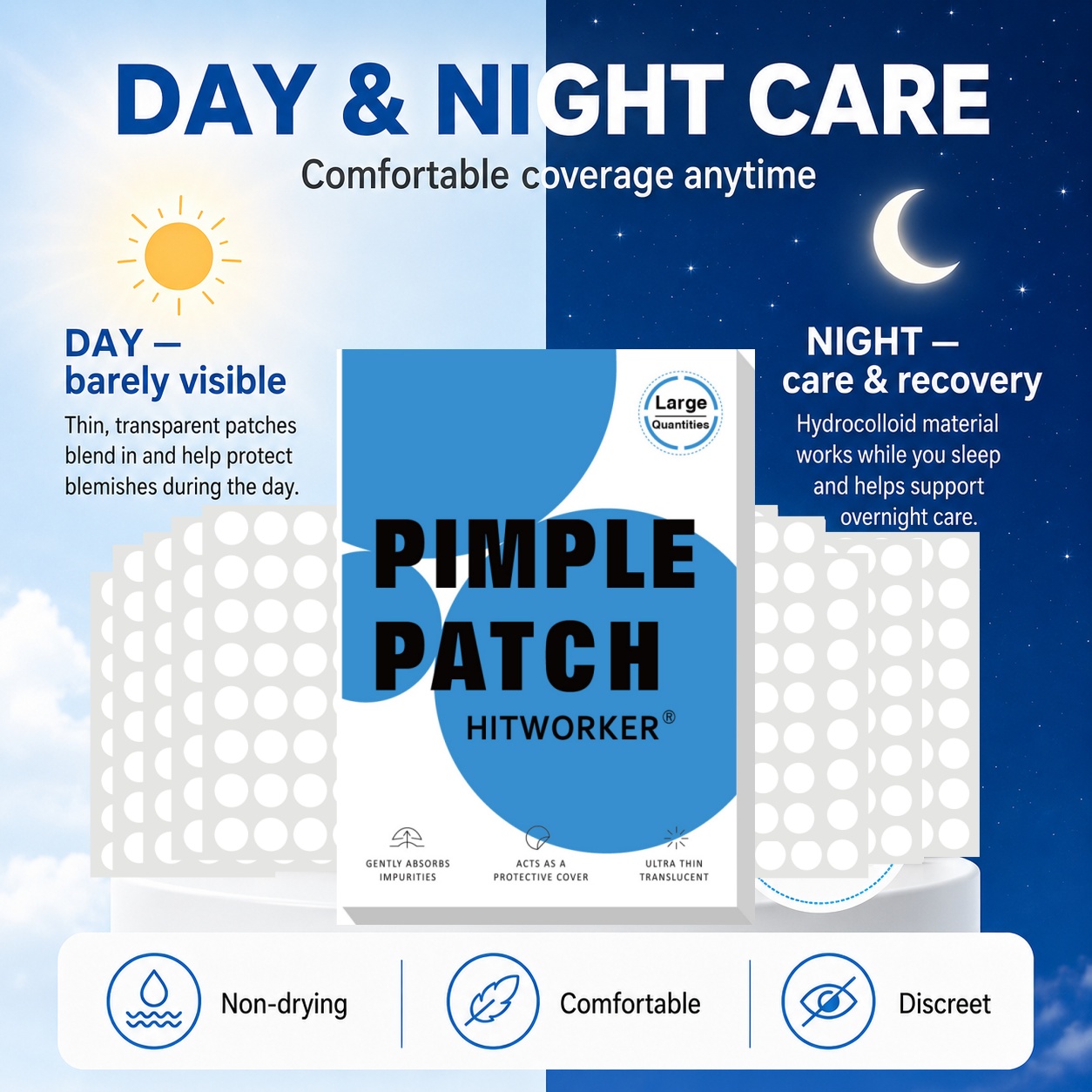 800Pcs Hydrocolloid Acne Pimpl - Skincare You recension och pris