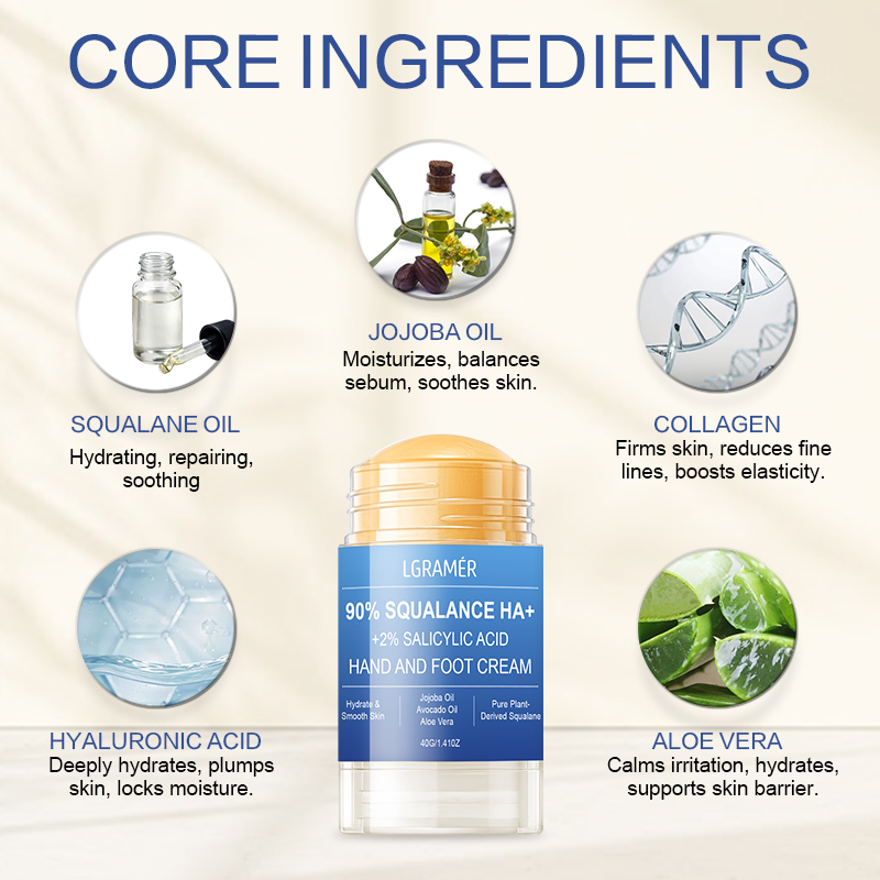 90% Squalane & 2% Salicylic Ac - Urea Foot Cream recension och pris