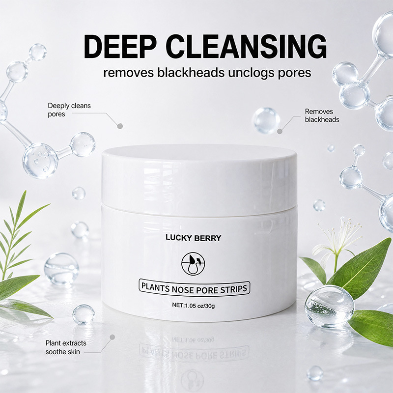 White Clay Deep Cleansing Nose - Skincare Oil Control recension och pris