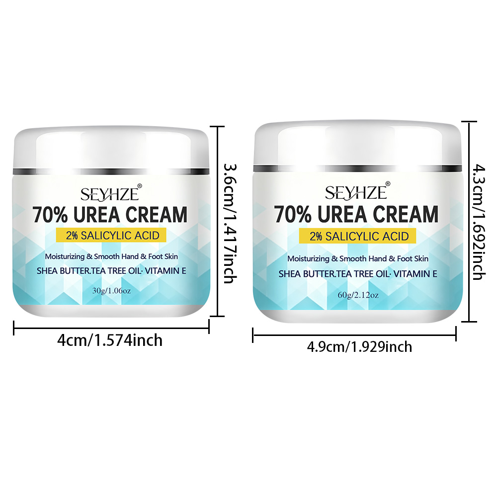 SEYHZE 70% Urea + Salicylic Ac - Urea Foot Cream recension och pris