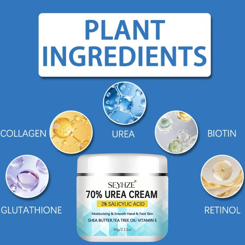 SEYHZE 70% Urea + Salicylic Ac - Urea Foot Cream recension och pris